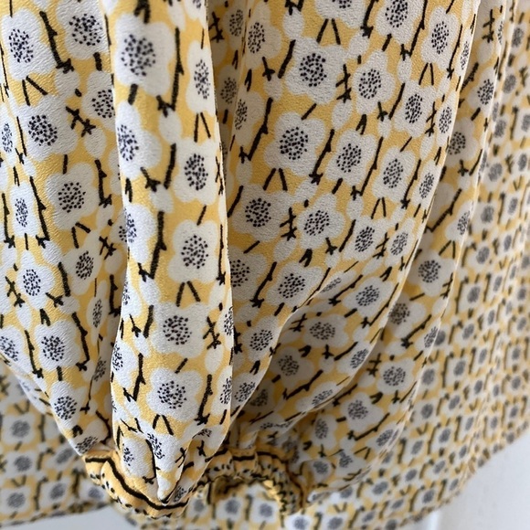 Max Studio XL blouse yellow black - Picture 7 of 11